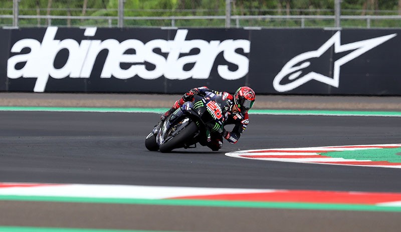 Hasil Sesi Pemanasan MotoGP Portugal 2022: Quartararo Tercepat, Marquez Ketiga