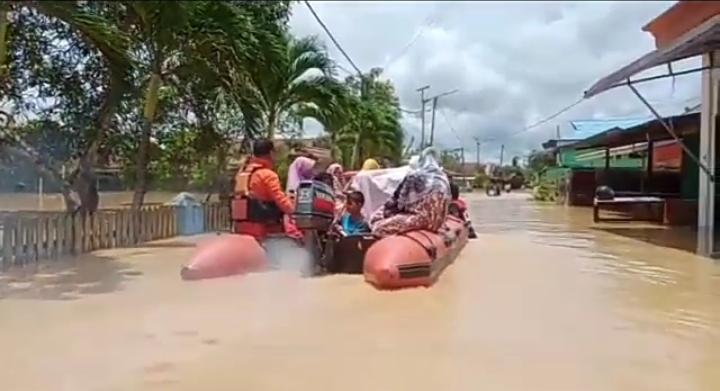 Banjir di Kutai Timur Semakin Meluas