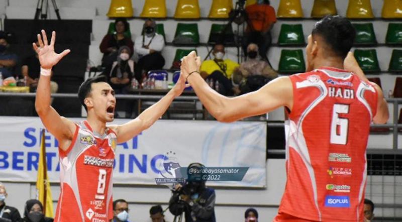 Hasil Proliga 2022: Hajar Jakarta BNI 46, Bhayangkara Samator Lolos Grand Final