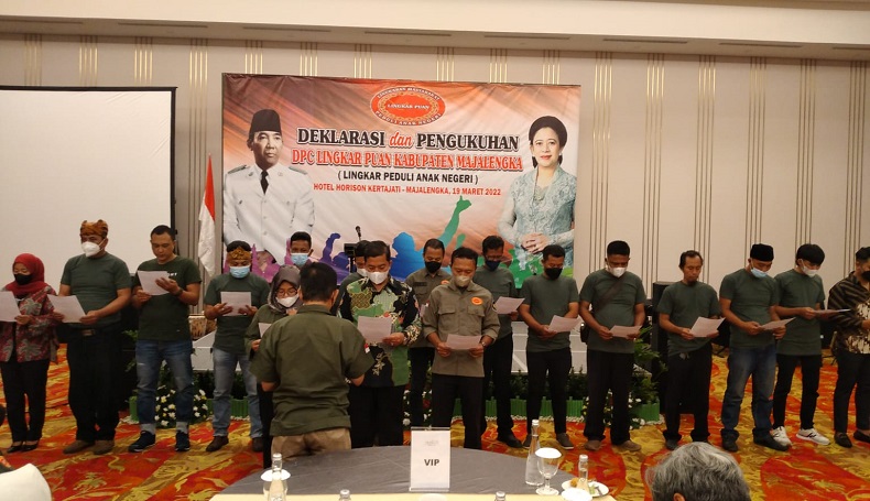 Lingkar PUAN Dideklarasikan di Majalengka, Ada Kaitan dengan Dukungan Capres?