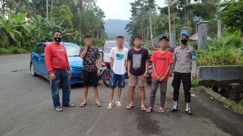 Bubarkan Pesta Miras Remaja di Kotamobagu karena Resahkan Masyarakat