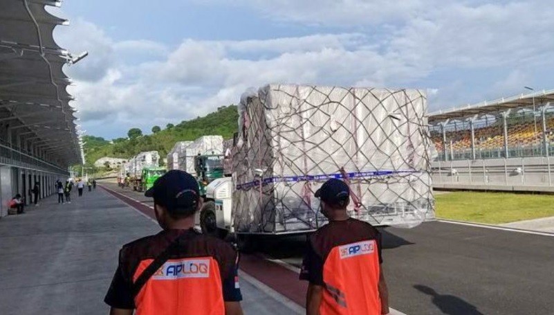MotoGP Mandalika Sukses Digelar, Intip Sistem Pengiriman Motor dan Perlengkapan Pembalap