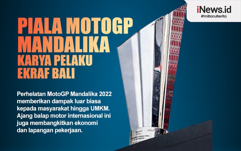 Mengenal Lebih Dekat Piala MotoGP Mandalika, Ternyata Karya Pelaku Ekraf Bali