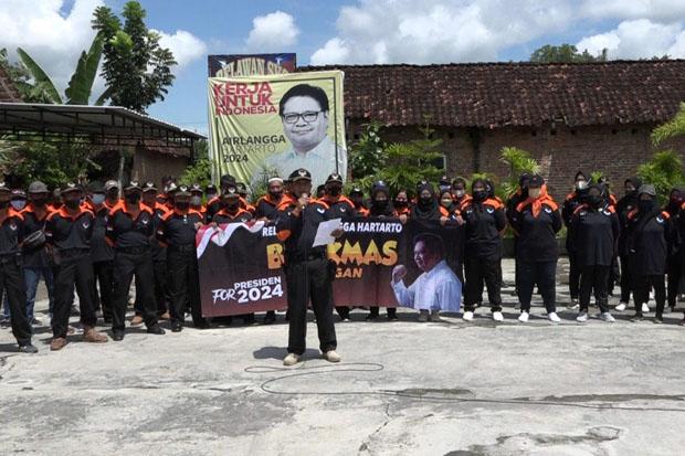  Sebut Bukan Relawan Abal-Abal, Brinkmas Sleman Dukung Airlangga Capres 2024