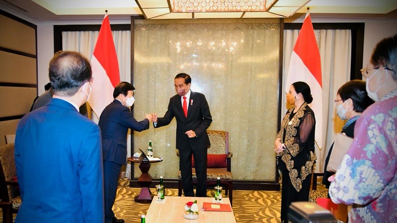 Bertemu Ketua DPR Korsel, Jokowi Sebut Hyundai Listrik Bakal Jadi Mobil Resmi KTT G20