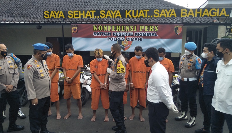 Curi Kendaraan di Cimahi, Komplotan Ini Jual Motor ke Garut Rp3 Juta