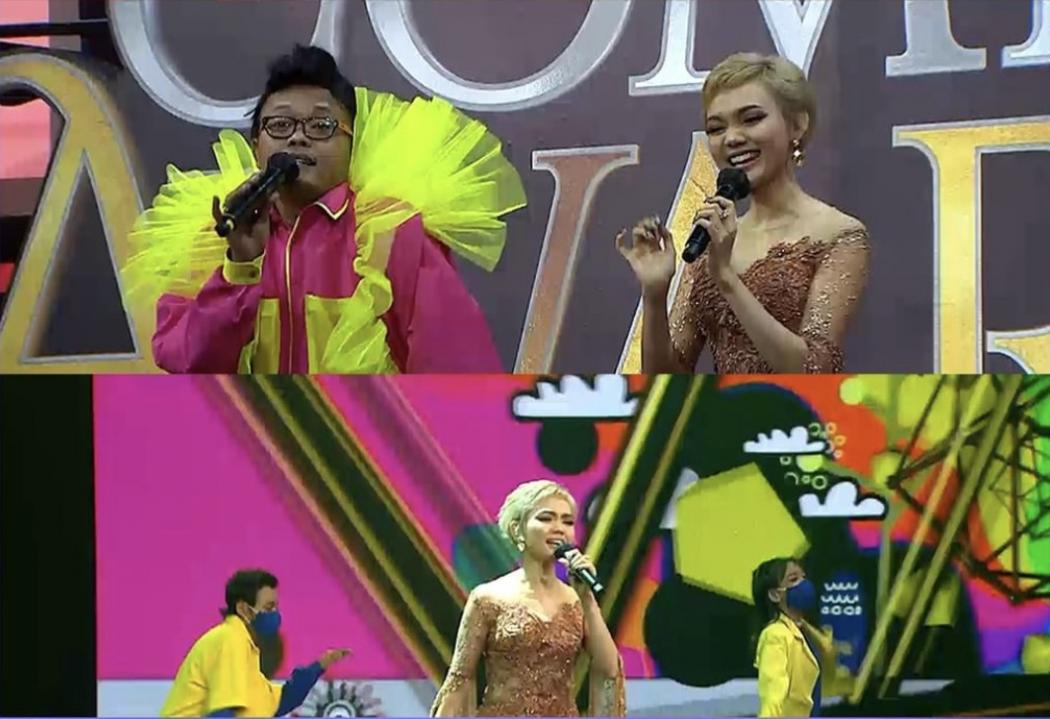 Rina Nose dan Sule Buka Panggung Indonesian Comedy Awards 2022   