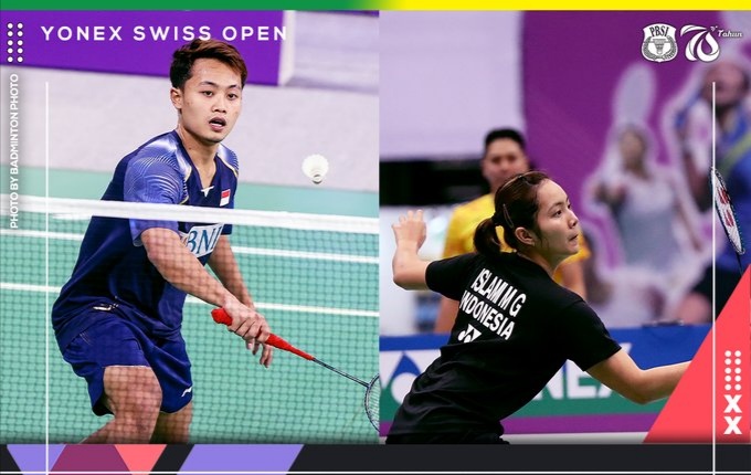 Hasil Swiss Open 2022: Langkah Akbar/Gischa Terhenti di Babak Pertama