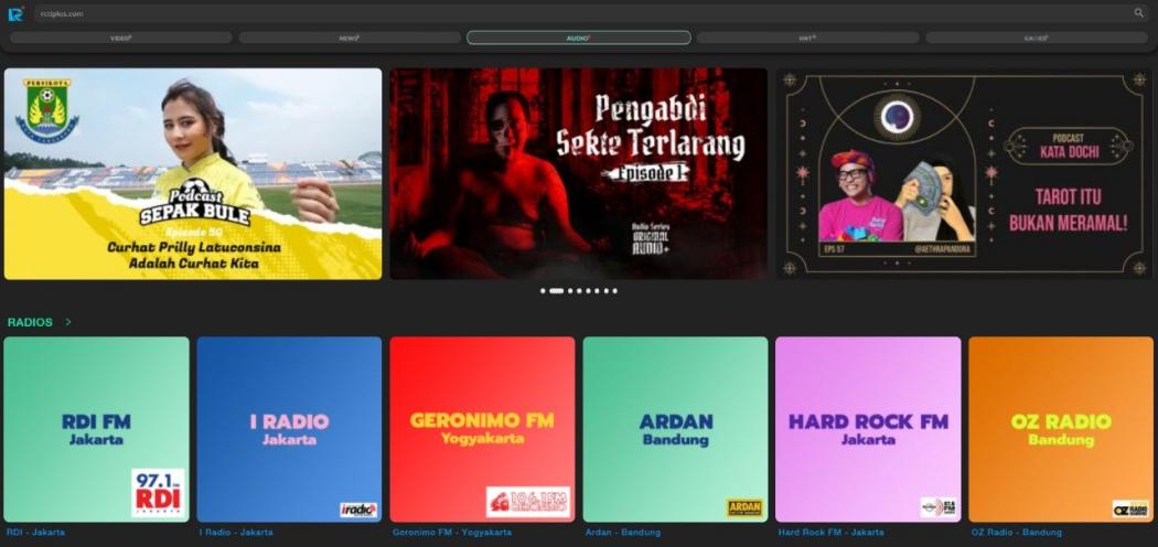 RCTI+ Sediakan Bermacam Konten Audio dari Podcast Sampai Audiobook