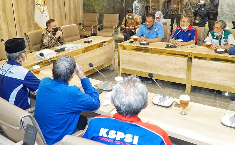DPR Janji Buka Dialog untuk Sempurnakan Omnibus Law usai Bertemu Organisasi Buruh