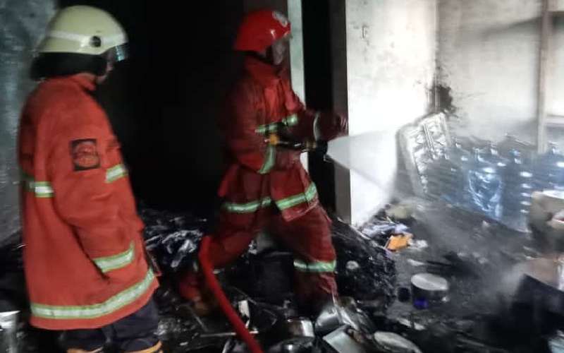 Rumah Kosong Terbakar di Sawangan Depok, Polisi Masih Selidiki Penyebab