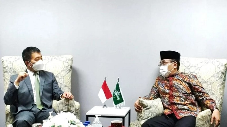 Bertemu Ketua Umum PBNU, Dubes China Tawarkan Kerja Sama