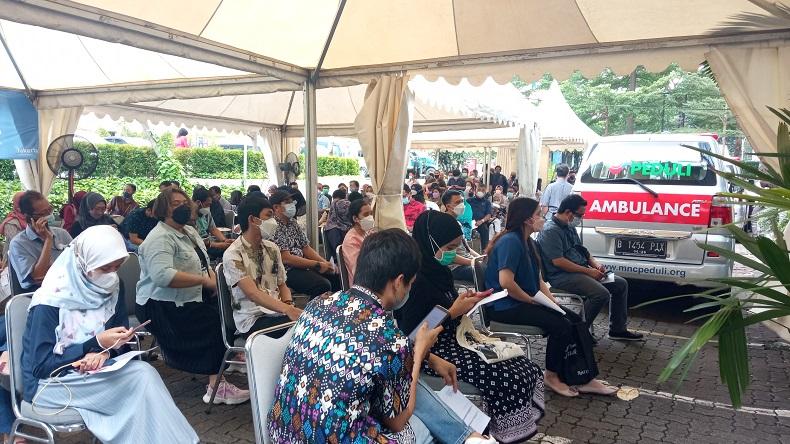 MNC Peduli Gelar Vaksin Booster, Peserta: Memudahkan Program Pemerintah