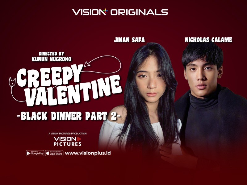 Momen Makan Malam Jinan JKT48 Penuh Horor, Ikuti Vision+ Originals Creepy Valentine: Black Dinner Bagian 2