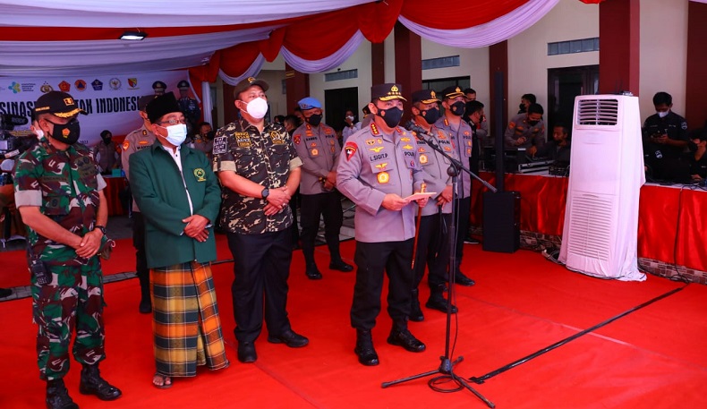 Kapolri Minta Forkopimda dan FKUB Siapkan Strategi Vaksinasi di Bulan Ramadan