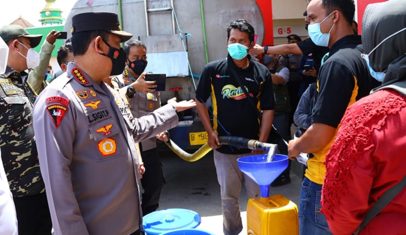 Kapolri Pastikan Ketersediaan Minyak Curah dan Sembako Tercukupi Jelang Ramadan