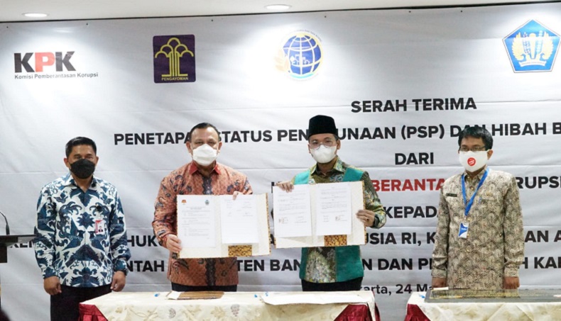 KPK : Total Aset Koruptor yang Dihibahkan ke 4 Institusi Senilai Rp24,27 Miliar