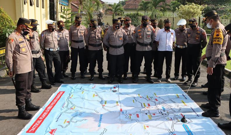 Amankan Kunjungan Delegasi G20 di Borobudur, Polres Magelang Terjunkan Ratusan Personel