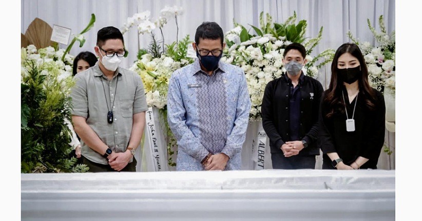 Ayah Mertua Wamenparekraf Angela Tanoesoedibjo Wafat, Sandiaga Uno: Kemenparekraf Berduka