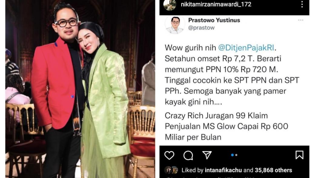 Pamer Pendapatan Rp600 Miliar per Bulan, Crazy Rich Juragan 99 Disentil Stafsus Menteri Keuangan: Wow Gurih Nih