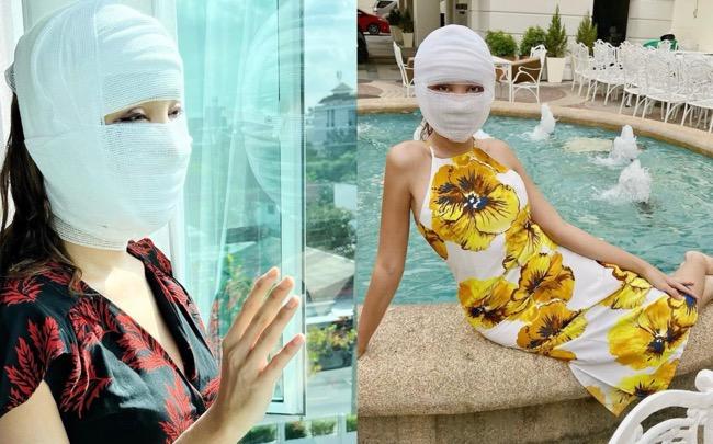 Lucinta Luna Unggah Foto Penuh Perban, Netizen Penasaran Wajah Barunya: Tumbuh Kumis Nggak Ya?