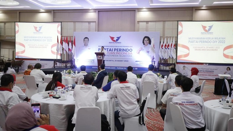 Muskerwil di DIY, Hary Tanoesoedibjo: Partai Perindo Harus Raih Banyak Kursi demi Perjuangan Kesejahteraan Rakyat