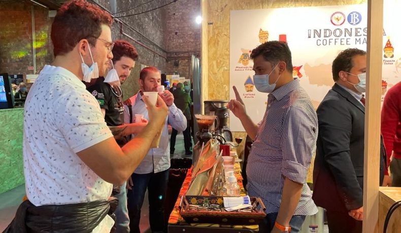 Kopi asal Garut Hadir di Pameran Lisbon Coffee Fest 2022 Portugal, Diminati Pengunjung