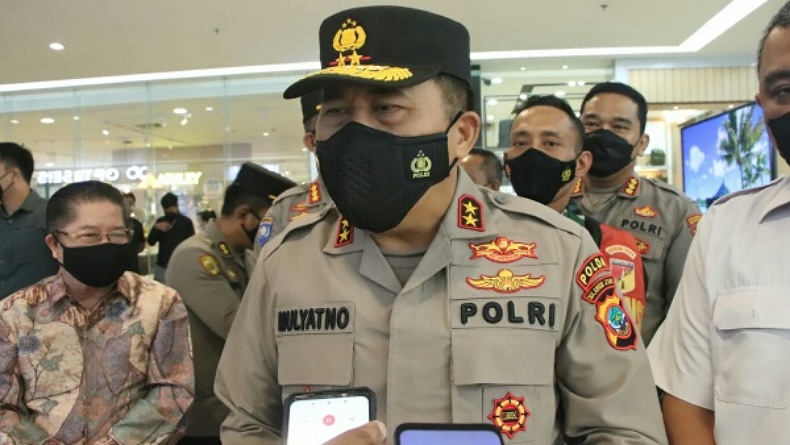 Polda Sulut Gelar Vaksinasi Massal di Pusat Perbelanjaan, Target 200 Orang Disuntik Vaksin 