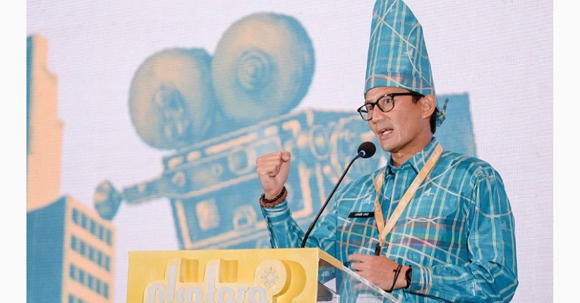 Sandiaga Uno Buka Pitching Forum Akatara 2022, Pertemukan Sineas Film dan Investor