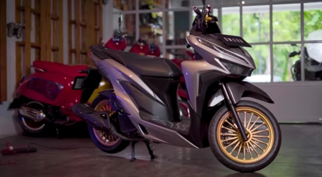 Konsep Modifikasi Sultan Honda Vario, Ubahan Premium Melebihi Harga Motor