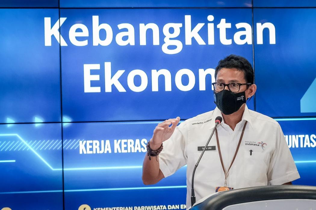 Menparekraf: Kebijakan Bebas Karantina dan VOA Hadirkan Optimisme Baru Kebangkitan Ekonomi 