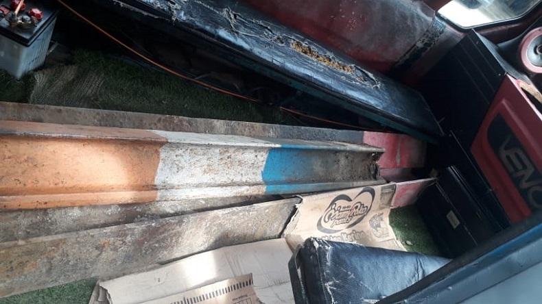 Besi Penahan Longsor di Stasiun Bojong Gede Dicuri, Pelaku Gunakan Angkot