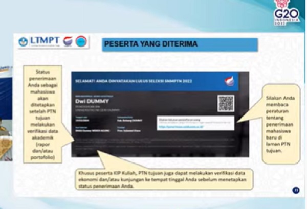 Hasil SNMPTN 2022: 120.643 Siswa Lolos, Ini Cara Daftar Ulangnya