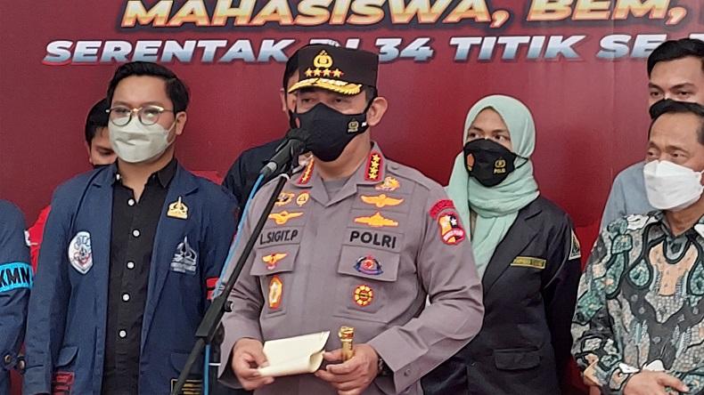 Gelar Vaksinasi Polri Presisi, Kapolri Targetkan 1.100.000 Dosis di 34 Provinsi