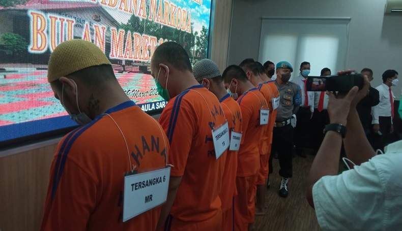 Edarkan Narkoba di Purwakarta Lewat Jasa Ekspedisi, 6 Kurir Ditangkap Polisi