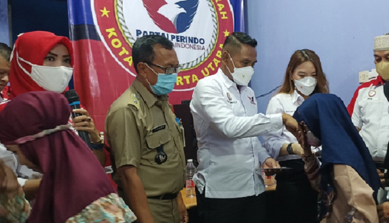 Jelang Ramadan, DPD Perindo Jakut Ajak Puluhan Anak Yatim Mugahan Bersama