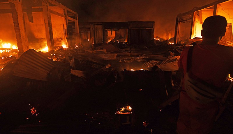 Kebakaran di Meulaboh, Balai Pengajian dan 3 Rumah Warga Ludes Dilalap Api