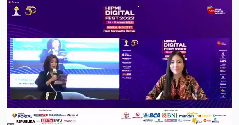 Wamenparekraf Angela Tanoesoedibjo Dorong Generasi Muda Berperan dalam Ekonomi Digital