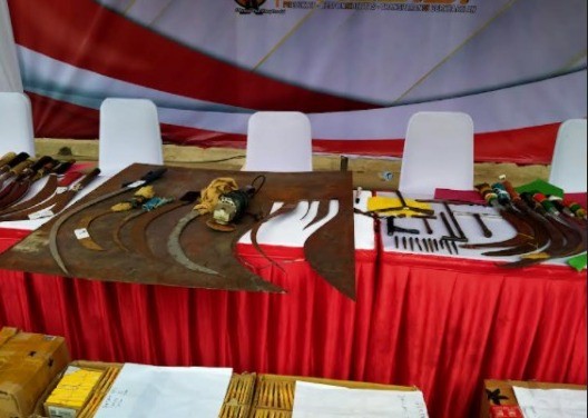 Ngeri, Anak Sekolah di Tangerang Pandai Bikin Senjata Tajam untuk Tawuran