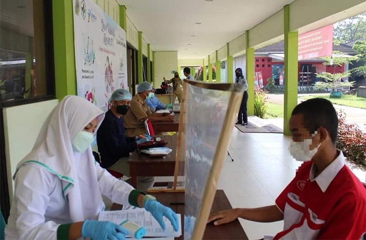 Anak Bermasalah Hukum di DIY Jadi Sasaran Vaksinasi Booster, Begini Kondisinya  