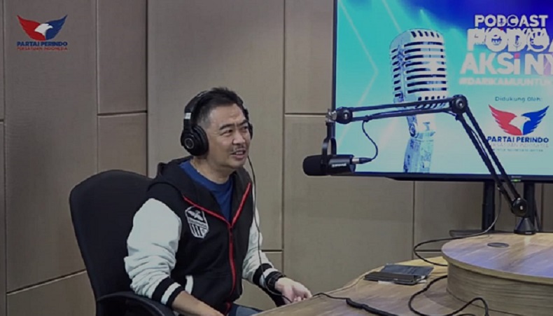 Podcast Aksi Nyata, Perindo : Pemilu 2024 Kontestasi Popularitas