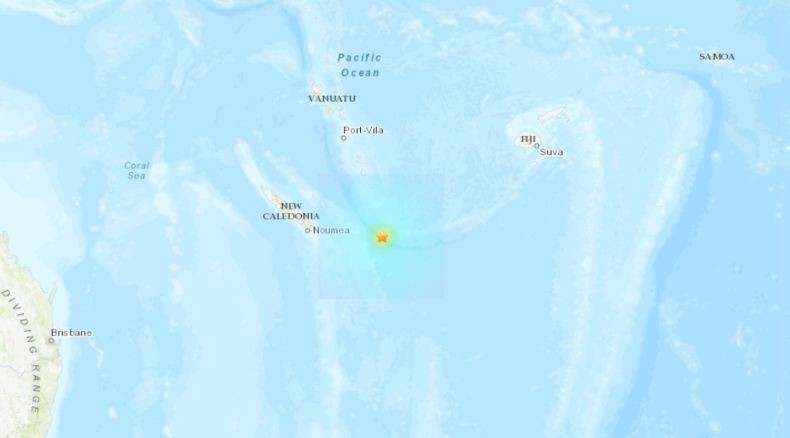 Gempa Magnitudo 7 Guncang Kaledonia Baru, Peringatan Tsunami di Pasifik