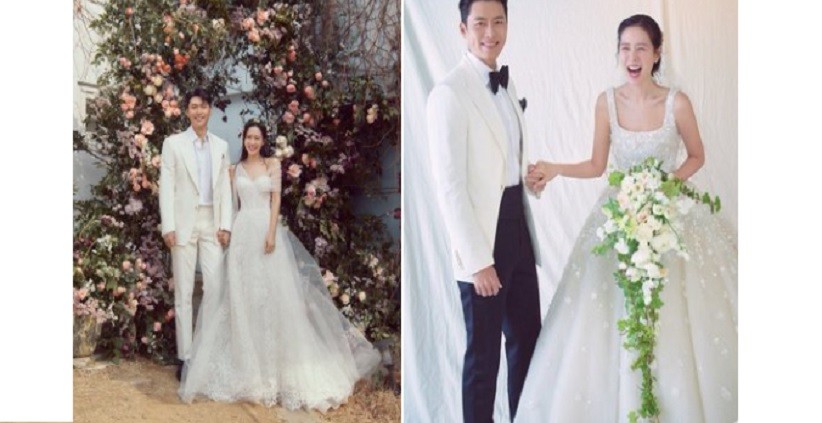 Beredar Foto Pernikahan Hyun Bin dan Son Ye Jin, Netizen Nangis: Cakep Banget