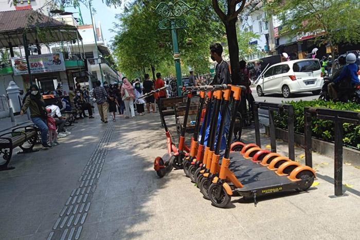 Skuter Listrik Resmi Dilarang Beroperasi di Malioboro 