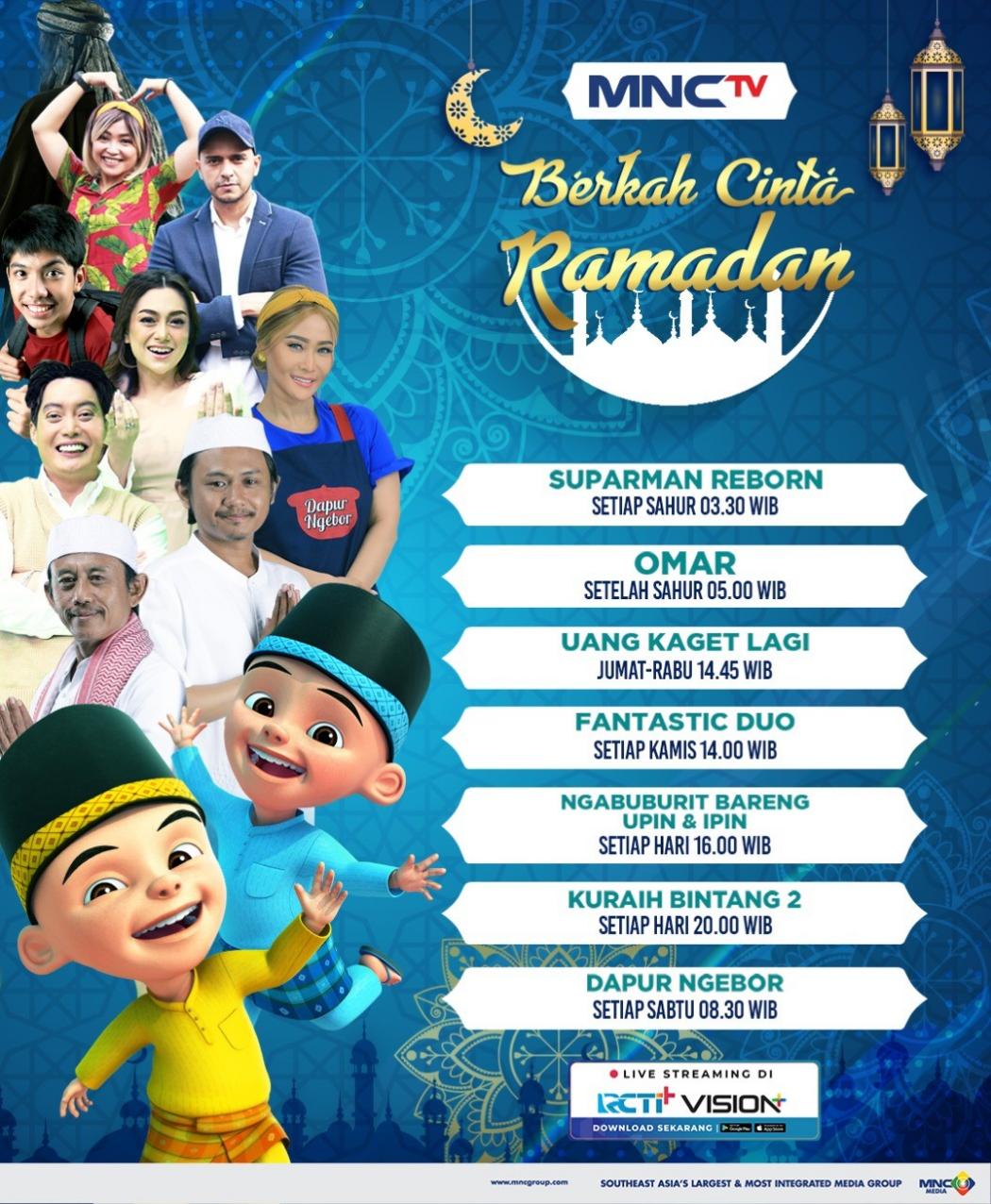 Berkah Cinta Ramadan Siap Temani Pemirsa MNCTV: Ada Sinetron Baru Suparman Reborn Karya Aris Nugraha