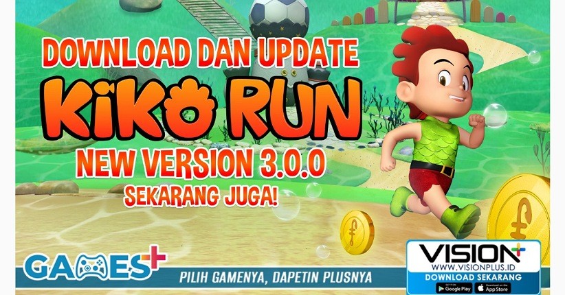 Penampilan Terbaru Kiko di Game Kiko Run New Version 3.0.0!