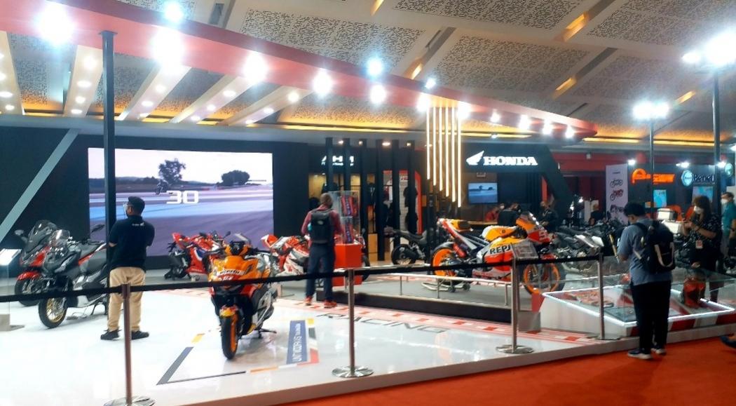 Boyong 21 Kuda Besi di IIMS 2022, Honda Pamerkan Motor Marc Marquez dan 2 Moge Anyar