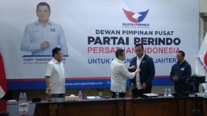 Aktivis Antikorupsi Tama Langkun Bergabung dengan Partai Perindo