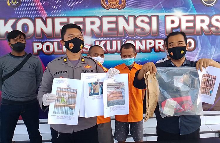 Utang Tak Dilunasi, 2 Pemuda Kulonprogo Curi Burung Milik Temannya