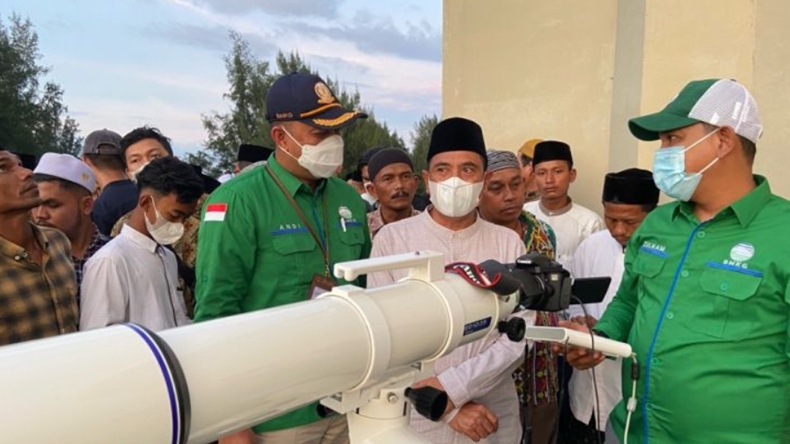 Dipantau di 6 Lokasi,  Hilal 1 Ramadan Tak Terlihat di Aceh